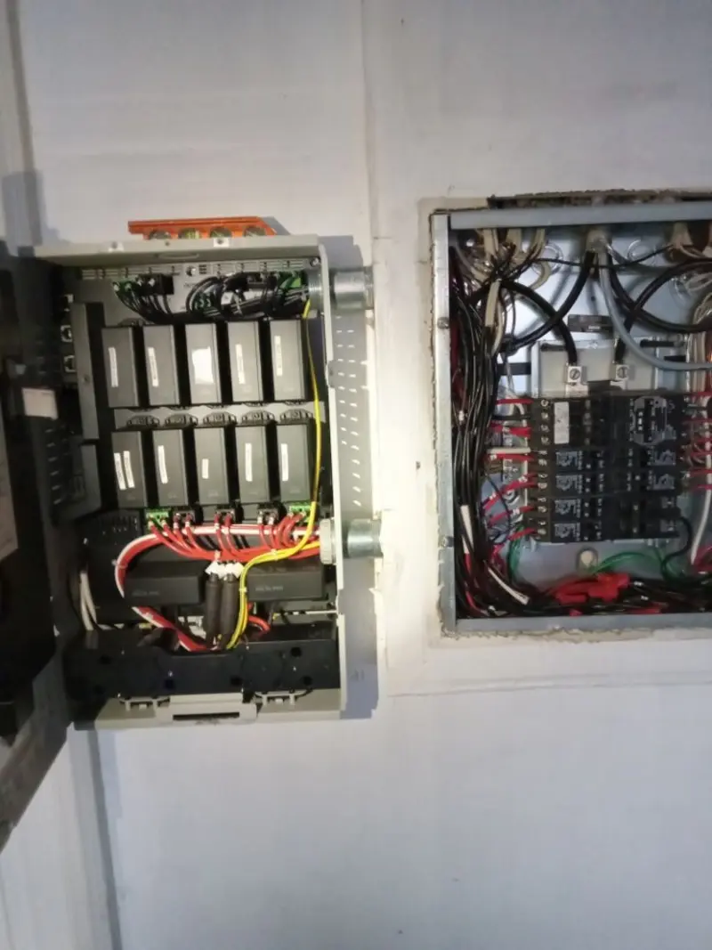 Electrical panel upgrade completed for Ring Doorbell Installation in Midway